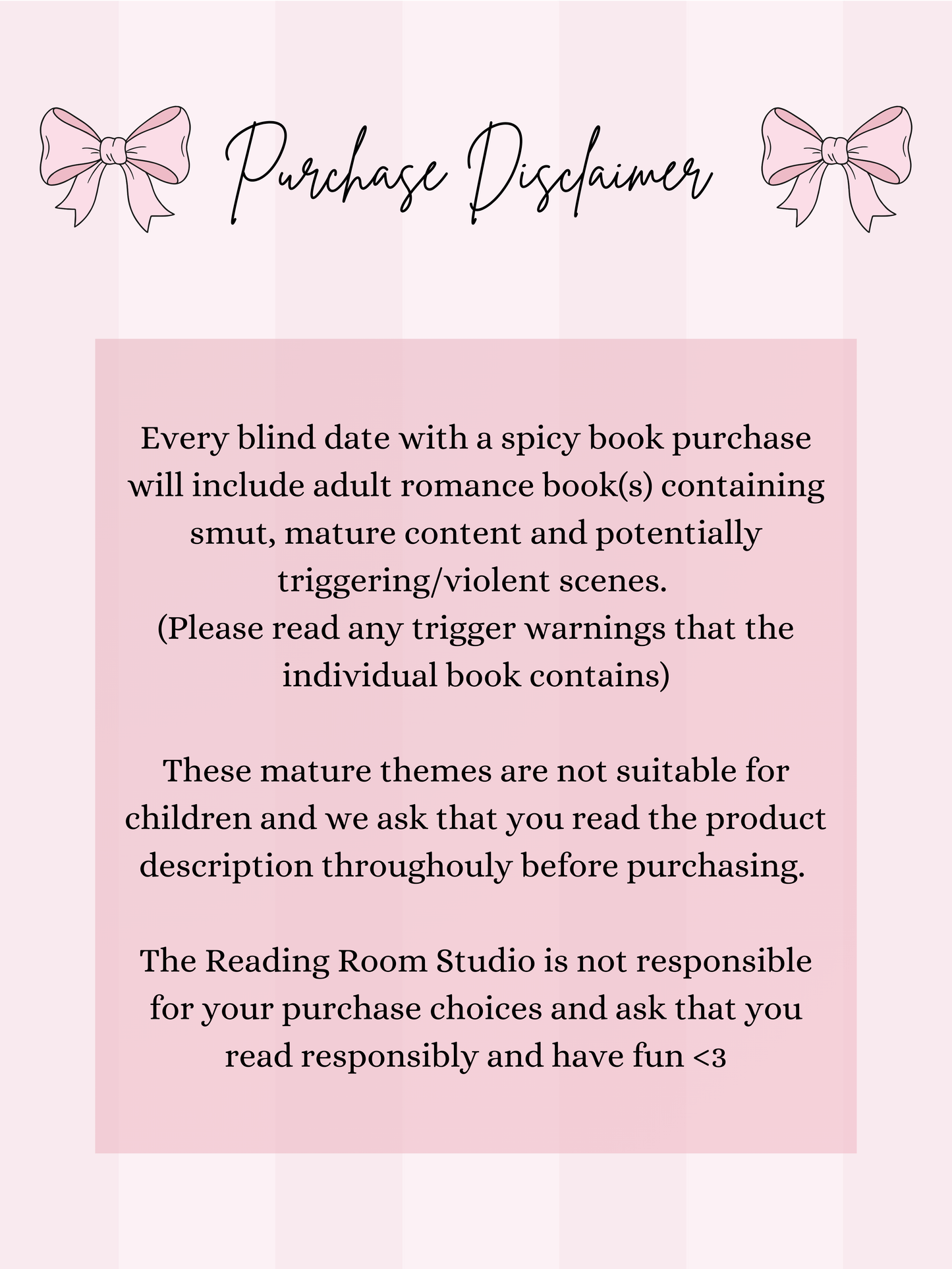 Blind date with a spicy book ~ Dark Romance